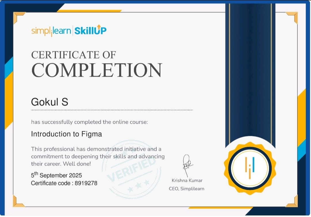 Figma Certificate